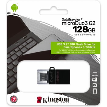 Kingston DataTraveler microDuo G2 128GB DTDUO3G2-128GB