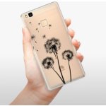 Pouzdro iSaprio Three Dandelions Huawei Ascend P9 Lite černé – Zbozi.Blesk.cz