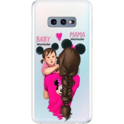 Pouzdro iSaprio Mama Mouse Brunette and Girl Samsung Galaxy S10e - poslední kus – Zbozi.Blesk.cz