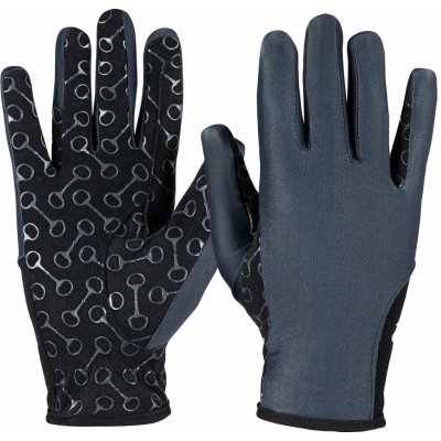 HORZE rukavice Silicon Print dětské světle fialová – Sleviste.cz