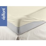 Velfont Respira-matracový chránič nepropustný barevný povrchová úprava Cream 180x200 – Zboží Mobilmania