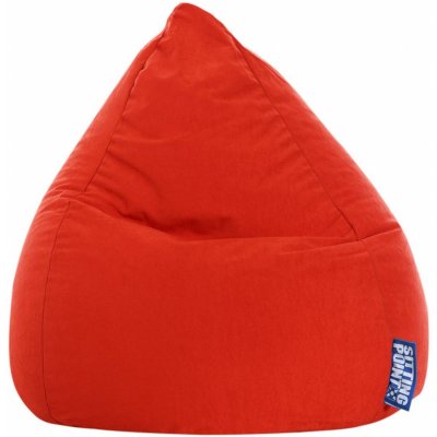 BeanBag SITTING POINT Sedací vak EASY L 120 l červená – Zboží Mobilmania