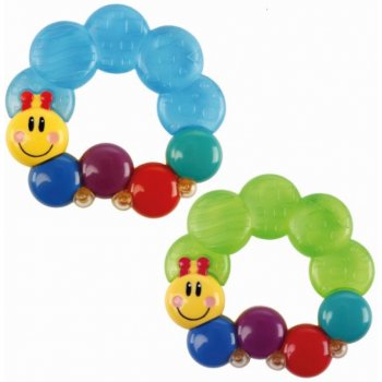 Baby Einstein plněné vodou Teether-pillar modrá