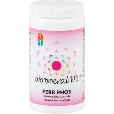 Biomineral D6 FERR PHOS 180 pastilek – Hledejceny.cz