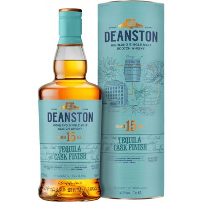 Deanston 15y Tequila Cask 52,5% 0,7 l (karton) – Hledejceny.cz