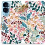 Mobiwear - Honor 90 Lite 5G - MX04S Spletité kvítky a listy – Zboží Živě