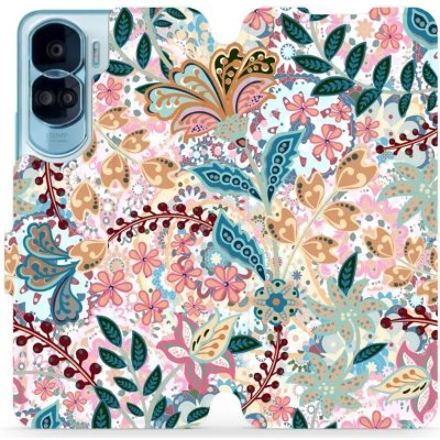 Mobiwear - Honor 90 Lite 5G - MX04S Spletité kvítky a listy – Zboží Živě