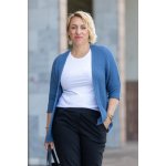 Italy fashion Kardigan PIKE Bílá – Zboží Mobilmania