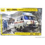 Zvezda Emergency Service UAZ 3909 43002 1:43 – Zboží Dáma
