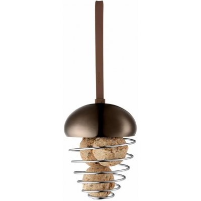 Eva Solo Závěsné krmítko pro ptáky 15 cm hnědé Acorn 571034 – Hledejceny.cz