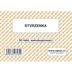 Optys 1326 Stvrzenka A6 50 listů samopropisovací – Zboží Dáma