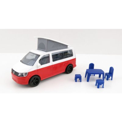 Siku Super VW T6 California s pohyblivou střechou a příslušenstvím – Sleviste.cz
