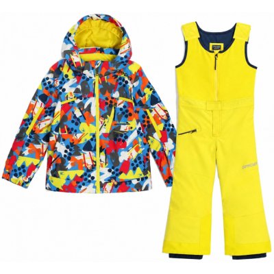 Spyder Boy Leader Jacket Yeti Camo Aether Blue – Zboží Mobilmania