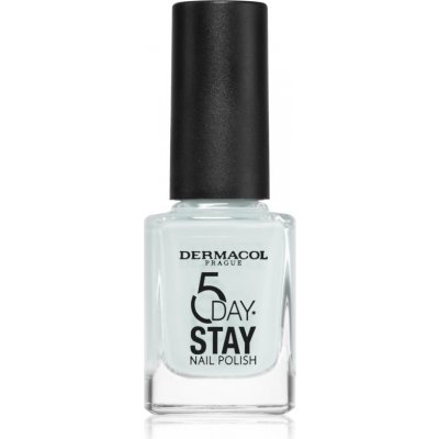 Dermacol 5 Day Stay dlouhotrvající lak na nehty 56 Artic White 11 ml