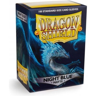 Dragon Shield St. Sleeves Matte Night Blue obaly 100 ks – Zboží Mobilmania