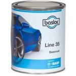 BASLAC 35-M214 Basecoat, Silver Dollar Bright - pigmentová báze - 3,5 L