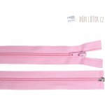 Zip spirálový 6mm dělitelný 30cm růžový – Zboží Mobilmania