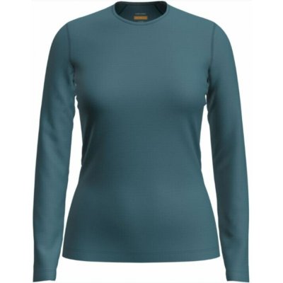 ICEBREAKER Dámské funkční triko Icebreaker Merino 200 Oasis Crewe Topaz – Zboží Mobilmania
