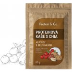 Protein&Co. Proteinové kaše s chia 80g – Zboží Mobilmania