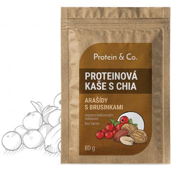 Protein&Co. Proteinové kaše s chia 80g