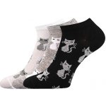Boma Piki 55 dámské vzorované ponožky 3 páry mix B – Zboží Mobilmania