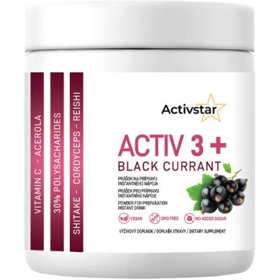 Activstar Activ 3 + černý rybíz 240 g – Hledejceny.cz
