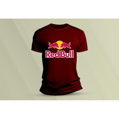 Sandratex dětské bavlněné tričko Red Bull. Vínová