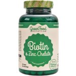 GreenFood Nutrition Biotin & Zinek chelát 90 kapslí – Hledejceny.cz