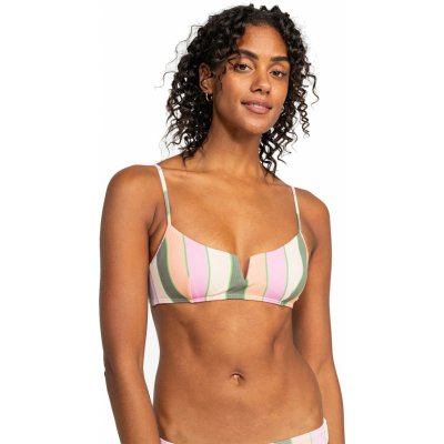 Roxy Vista Stripe Bralette agave green Very Vista Stripe