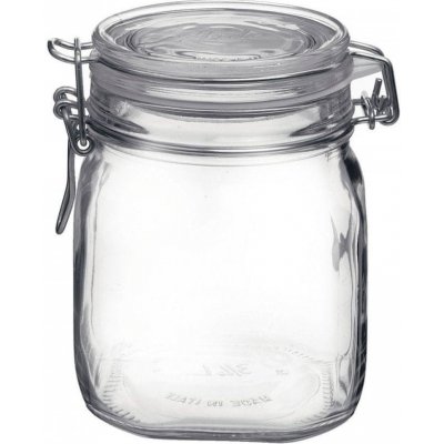 Bormioli Rocco FIDO kulatá zavařovací sklenice s patentním uzávěrem 750ml – Zboží Dáma