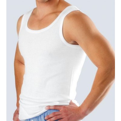 Inkastyl Bavlněné pánské tílko klasik bílá – Zboží Dáma