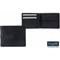 Bugatti pánská peněženka kožená RFID černá 49135301