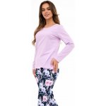 Cornette Dámské dlouhé 145/462 Natálie fialová – Sleviste.cz