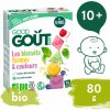 Dětský snack Good Gout BIO Sušenky barvy & tvary 80 g