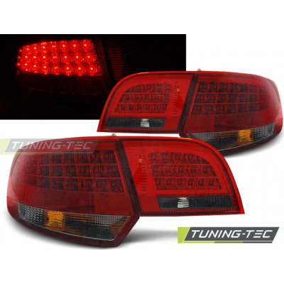 Zadní světla LED Audi A3 8P Sportback 04-08 červená/kouřová – Zboží Mobilmania