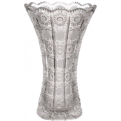 Broušená váza X, Royal Crystal 25,5cm – Zboží Dáma