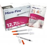 BD Diagnostics Micro-Fine Plus sterilní inzulínové stříkačky 1 ml U -100 S 29 G x 12,7 mm 100 ks – Zboží Dáma