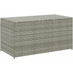 Shumee 100 x 50 x 50 cm polyratan šedý – Zboží Dáma