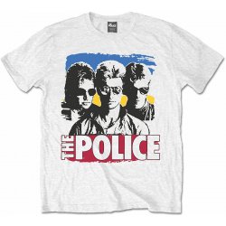 The Police tričko Band Photo Sunglasses White