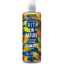 faith in nature Přírodní sprchový gel a pěna do koupele BIO Grapefruit & Pomeranč 400 ml