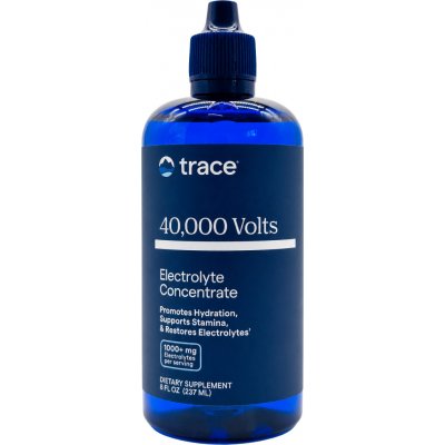 Trace Minerals 40 000 Volts Tekuté koncentrované elektrolyty 237 ml – Hledejceny.cz