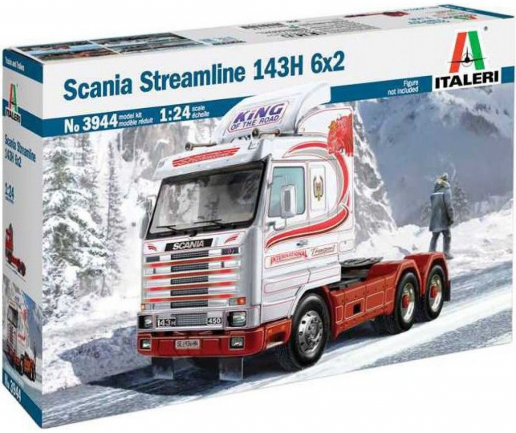 Italeri SCANIA Streamline 143H 6x2 Model Kit Truck 3944 1:24