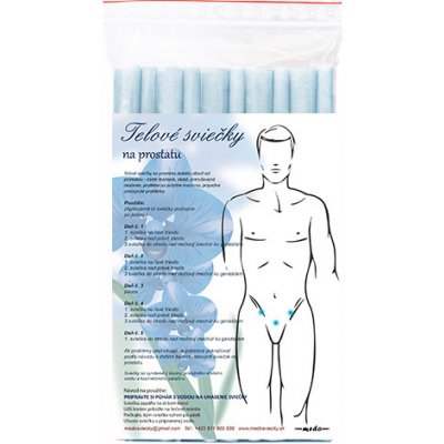 Medosviecky Tělové svíčky na prostatu 10 ks – Zbozi.Blesk.cz