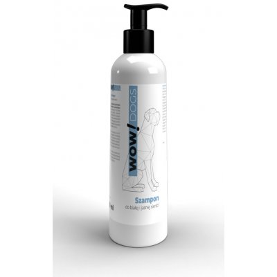 WOW! Dogs Šampon pro bílou a světlou srst 250 ml – HobbyKompas.cz