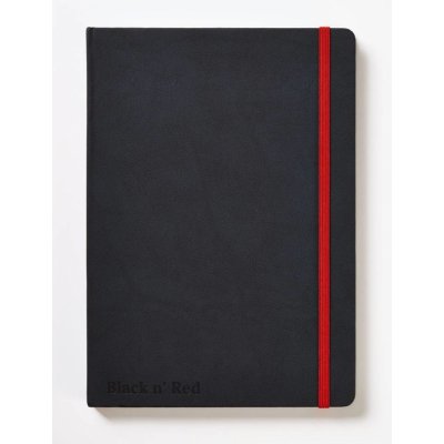 OXFORD Black n Red Journal Zápisník A5 černý pevné desky – Zbozi.Blesk.cz