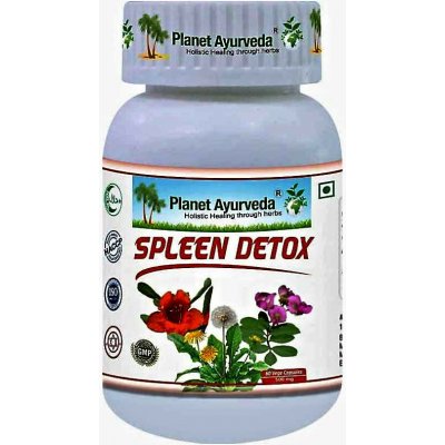 Planet Ayurveda Spleen Detox 500 mg 60 kapslí – Hledejceny.cz