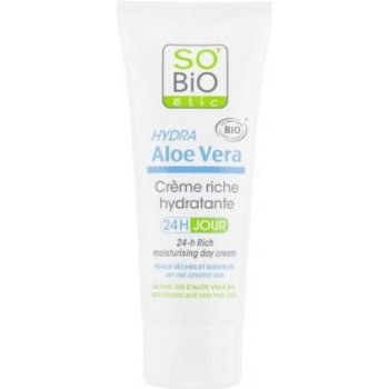 So´Bio Bio krém bohatě hydratující denní aloe vera 50 ml