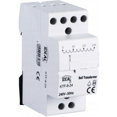 Zvonkový transformátor 220-240V/8,12,24VAC Kanlux KTF-8-24 23260 – Zboží Mobilmania