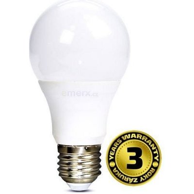 LED žárovka E27, 7W, 230VAC, teplá bílá 3000K, kulatá, 595lm WZ504-1 – Zboží Mobilmania