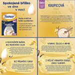 Sunar mléčná krupicová kaše na dobrou noc mix příchutí 6 x 210 g – Sleviste.cz